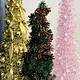 15Ft Tinsel Garland - Red&Green Subject
